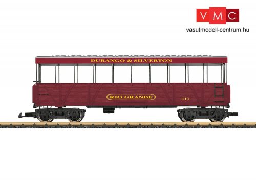 LGB 30261 Amerikai négytengelyes személykocsi, kilátókocsi - Durango & Silverton Railroad (
