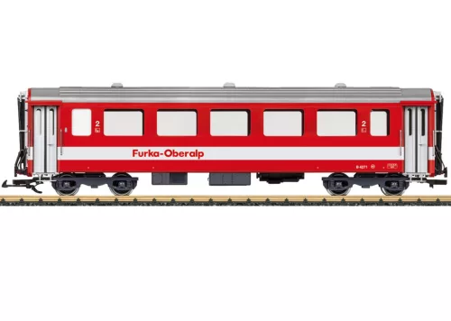 LGB 30683 Személykocsi, négytengelyes B 4269, 2. osztály, Furka-Oberalp (E5) (G)