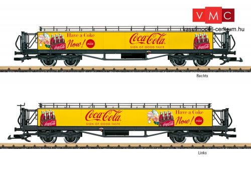 LGB 32356 Amerikai négytengelyes kilátókocsi-pár, Coca-Cola® (G)