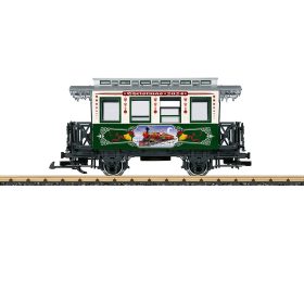   LGB 36024 Karácsonyi személykocsi, Weihnachtswagen 2024 (G)