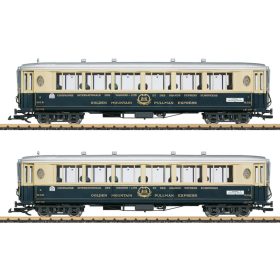   LGB 36661 Személykocsi-pár, négytengelyes szalonkocsi, Golden Mountain Pullman Express, MOB (E2) (G) Set 2