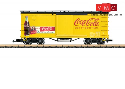 LGB 40672 Amerikai négytengelyes fedett teherkocsi - Coca-Cola® (E3) (G)