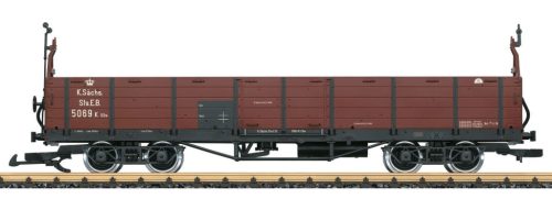LGB 43605 Nyitott négytengelyes teherkocsi, OOW, K.Sächs.Sts.E.B. (E1) (G)