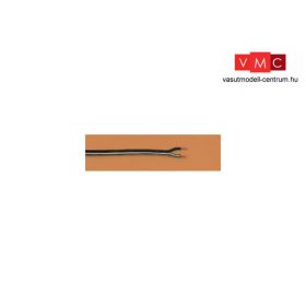 LGB 50140 Vezeték, 2-eres, fekete/fehér, 20 méter