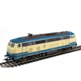   Lenz 40180-05 Dízelmozdony BR 218 218-6, bézs/óceánkék, DB (E4) (0) - Sound