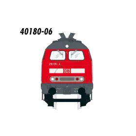   Lenz 40180-06 Dízelmozdony BR 218 139-4, közlekedésvörös, DB (E4) (0) - Sound