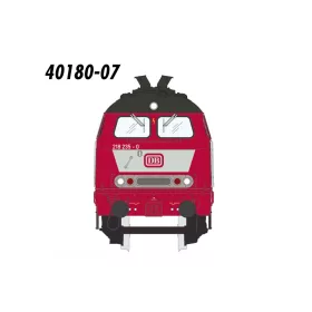   Lenz 40180-07 Dízelmozdony BR 218 235-0, orientvörös, DB (E4) (0) - Sound