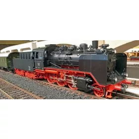   Lenz 40240-04 Gőzmozdony BR 24, Witte-légterelőkkel, DB (E3) (0) - Sound és füst