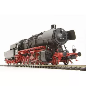 Lenz 40252-01 Gőzmozdony BR 50 629, csónak szerkocsival, DB (E3) (0) - Sound és füst