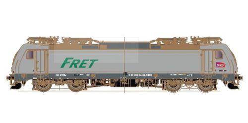 Lenz 40312-11 Villanymozdony BR 185 184-4 TRAXX, SNCF/Fret (E6) (0) - Sound