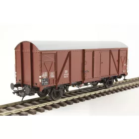   Lenz 42233-01 Fedett teherkocsi, Gms 54, 255  621, DB (E3) (0)