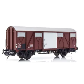   Lenz 42244-01 Fedett teherkocsi, K4, 47 128 SBB (E3) (0) - végzárvilágítással