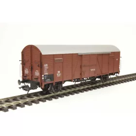   Lenz 42250-01 Fedett teherkocsi, Glt 23 Dresden, 195 444, DB (E3) (0)