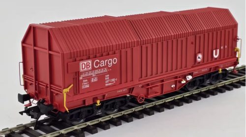 Lenz 42260-08 Teleszkóptetős négytengelyes teherkocsi, Shimmns-u 708, DB-AG (E5) (0)