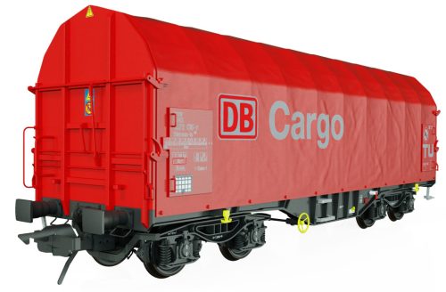 Lenz 42261-01 Ponyvás négytengelyes teherkocsi, Shimmns-tu 718, DB-CARGO (E6) (0)