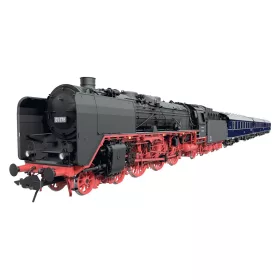   Lenz 43210-01 Személyvonat-készlet: Gőzmozdony BR 01 178, 3db gyorsvonati személykocsival (E3) (0) - Sound és füst