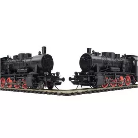   Lenz 43257-01 Gőzmozdony-pár BR 56.2 és BR 55, DR (E3) (0) - Sound