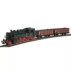   Lenz 43286-82 Gőzmozdony BR 86 050, teherkocsikkal, DR (E3) (0) - Sound