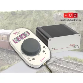Lenz 60110 SET010 digitális startszett, központ és erősítő 5A + Kézivezérlő (LZV100 é