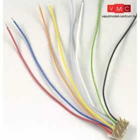 Lenz 80014 LY014 NEM652 8-tűs csatlakozó, 88 mm hosszú vezetékkel (H0/TT)