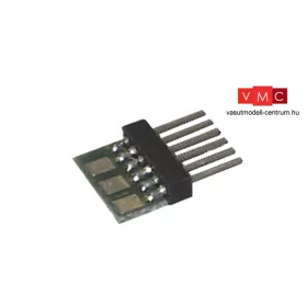 Lenz 80016 LY016 NEM651 6-tűs dekódercsatlakozó, forrasztási lehetőséggel, 5 db (H0/TT/N)