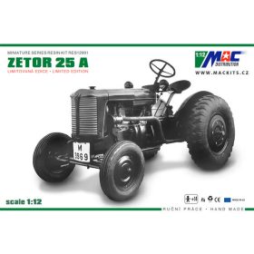   MAC Distribution RES12001 Zetor 25 A (1/12) traktor műgyanta makett