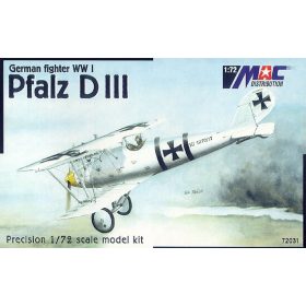   MAC Distribution 72031 German Fighter WW I Pfalz D.III (1/72) repülőgép makett