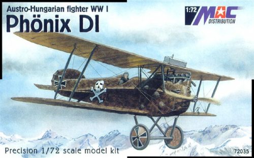 MAC Distribution 72035 Austro-Hungarian WW I Fighter Phönix D.I (1/72) repülőgép makett