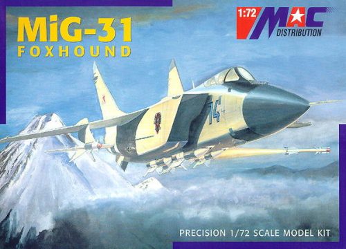 MAC Distribution 72039 MiG-31 (1/72) repülőgép makett