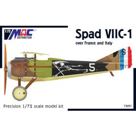   MAC Distribution 72051 Spad VIIC-1 (1/72) repülőgép makett