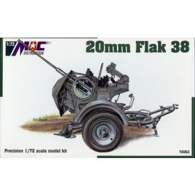   MAC Distribution 72063 German 20 mm FlaK 38 (1/72) löveg makett