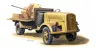 MAC Distribution 72067 German Opel Blitz w/Flak 38 Afrika Korps (1/72) harcjármű makett