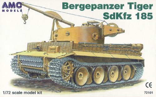 MAC Distribution 72101 German Sdkfz. 185 Bergepanzer Tiger (1/72) harcjármű makett