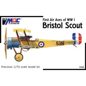   MAC Distribution 72120 Bristol Scout (1/72) repülőgép makett