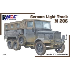   MAC Distribution 72141 German Light Truck M 206 (1/72) harcjármű makett