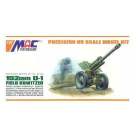   MAC Distribution 87025 152 mm D-1 Field Howitzer (1/87) löveg makett