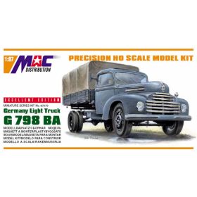   MAC Distribution 87079 German G798 BA German Light Truck (1/87) harcjármű makett