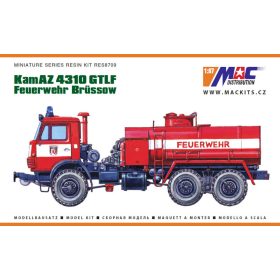   MAC Distribution RES8709 KaMAZ 4310 GTLF Feuerwehr Brüssow (1/87) műgyanta makett