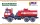 MAC Distribution RES8709 KaMAZ 4310 GTLF Feuerwehr Brüssow (1/87) műgyanta makett
