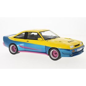   MCG 18095 Opel Manta B Mattig 1991, sárga/kék (220242) (1:18)