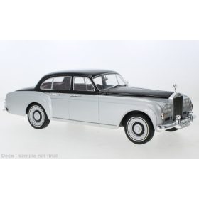   MCG 18128 Rolls-Royce Silver Cloud III Flying Spur H.J. Mulliner 1965, ezüst/fekete (266381) (1:18)