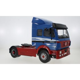   MCG 18138 Mercedes-Benz 1853 SK II nyergesvontató, Dekor, 1994, kék (236578) (1:18)