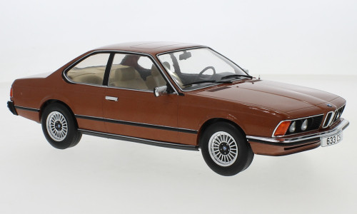 MCG 18165 BMW 6er (E24)1976, metál színben - barna (238371) (1:18)