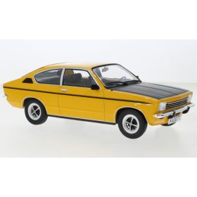   MCG 18191 Opel Kadett C Coupe SR 1975, sárga/fekete (238397) (1:18)