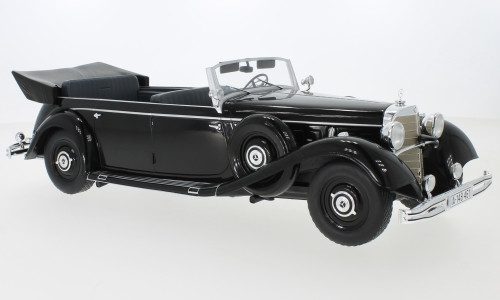 MCG 18207 Mercedes-Benz 770 (W150) Cabriolet, 1938, fekete (240347) (1:18)