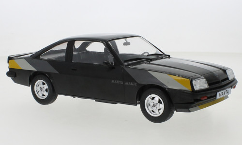 MCG 18256 Opel Manta B Magic, 1980, fekete (250611) (1:18)