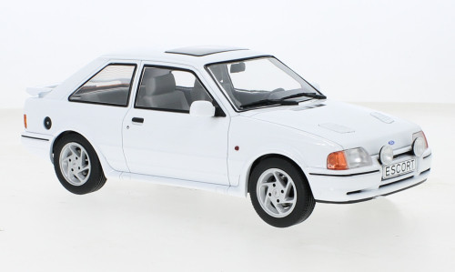 MCG 18271 Ford Escort MK.IV RS Turbo S2, 1990, fehér (255556) (1:18)