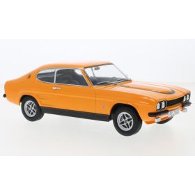   MCG 18295 Ford Capri MK I RS 2600, narancs/fekete, 1973 (252648) (1:18)