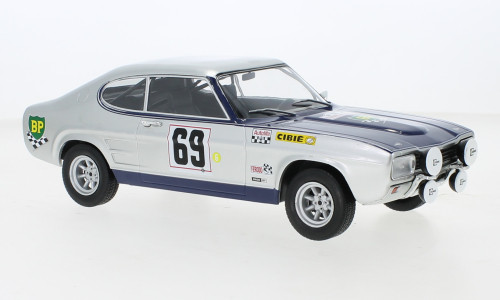 MCG 18298R Ford Capri Mk I 2600 GT 1969, Tour de Corse, J.F.Piot, J.Todt, 69 (252706) (1:18)