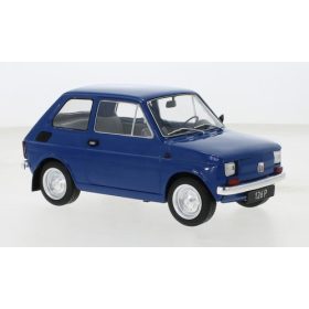   MCG 18324 Fiat Polski 126p, sötétkék, 1972 (260096) (1:18)